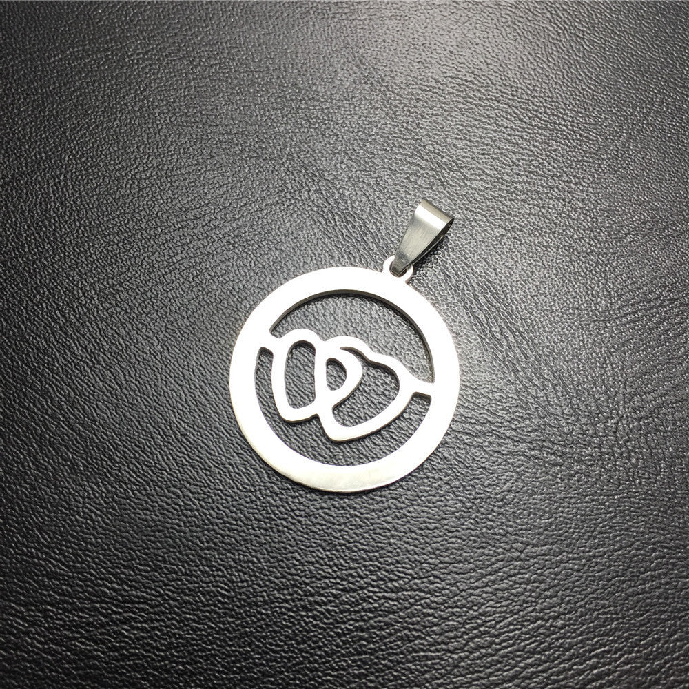 Watchmen around the game counter-strike anti-war logo titanium steel pendant necklace accessories stainless steel pendant collection