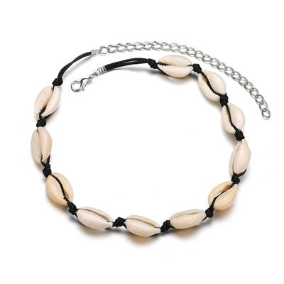 Fashion Jewelry Hawaii Personality Casual Necklace Pure Ladies Shell Short Clavicle Necklace