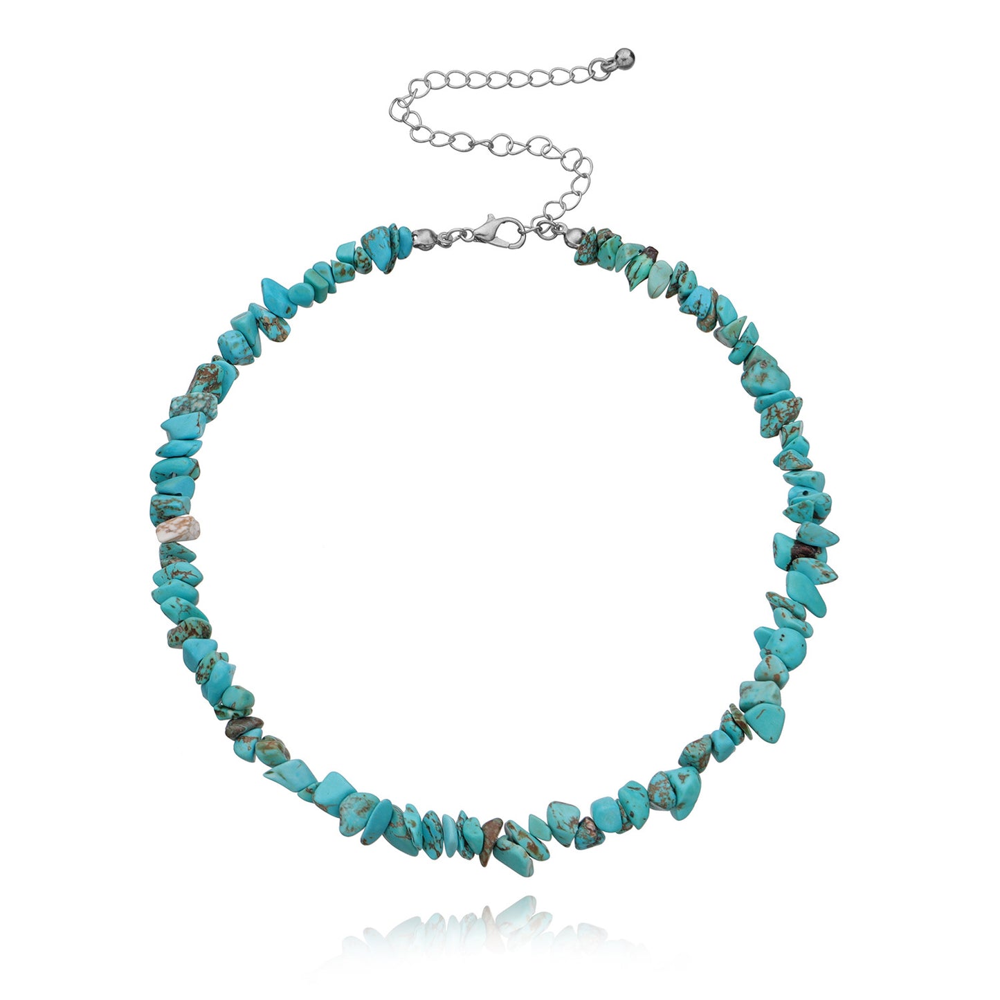 Jewelry Irregular Turquoise Necklace Necklace Women's Popular Handmade Personality Necklace