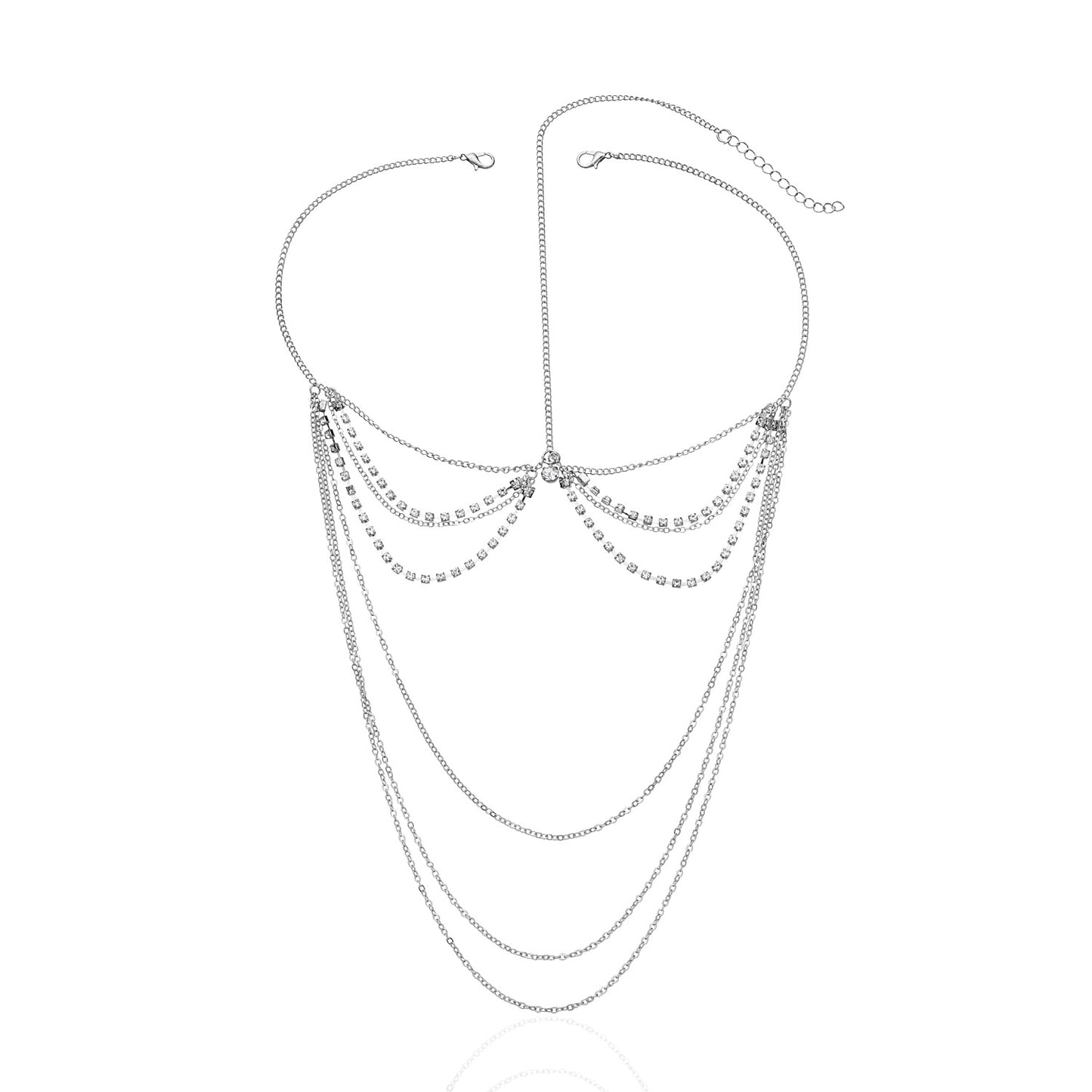 Jewelry Fashion Fashion Hair Accessories Rhinestone Chain Jewelry Fashion Simple Hair Accessories