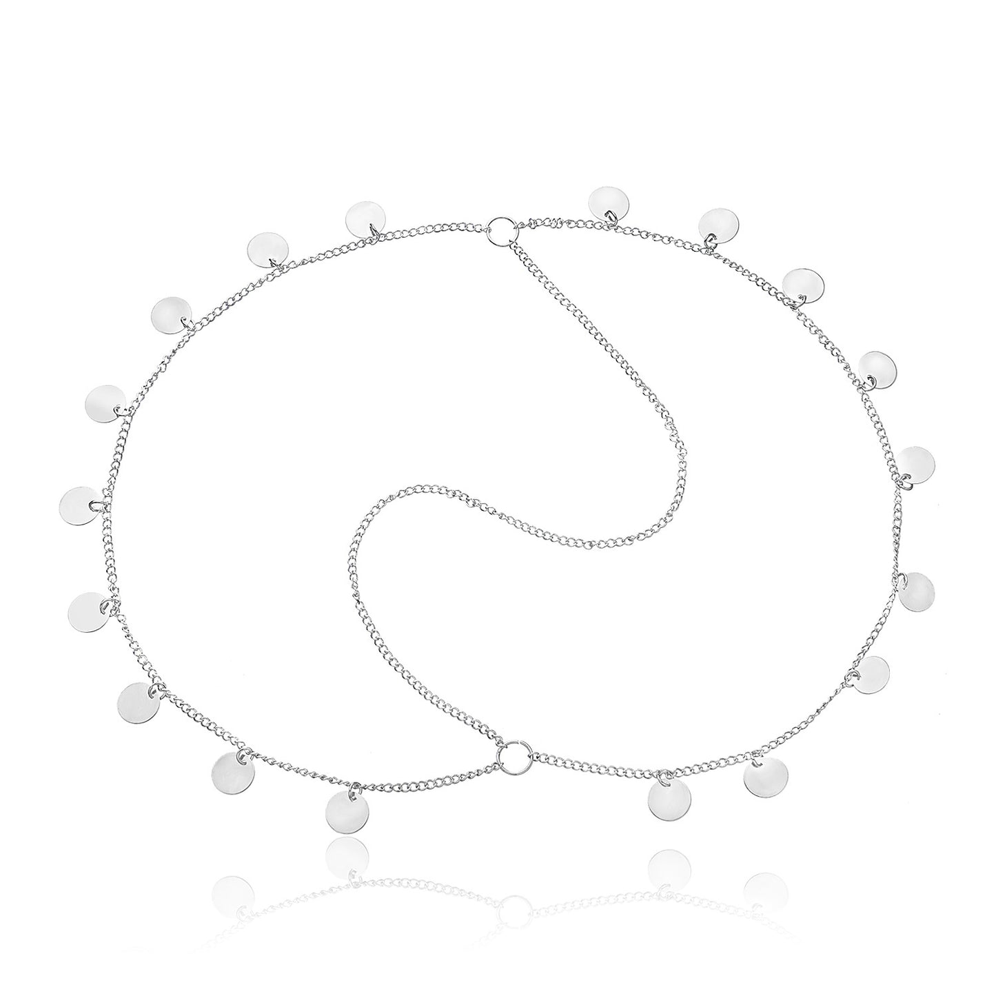 Hair accessories street shot super shiny sequins tassel chain headdress headband hair accessories