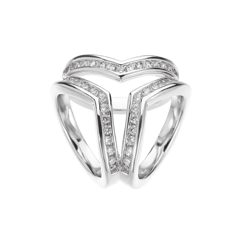 Simple all-match silk scarf buckle personality zircon brooch dual-purpose square scarf buckle scarf buckle ladies temperament buckle