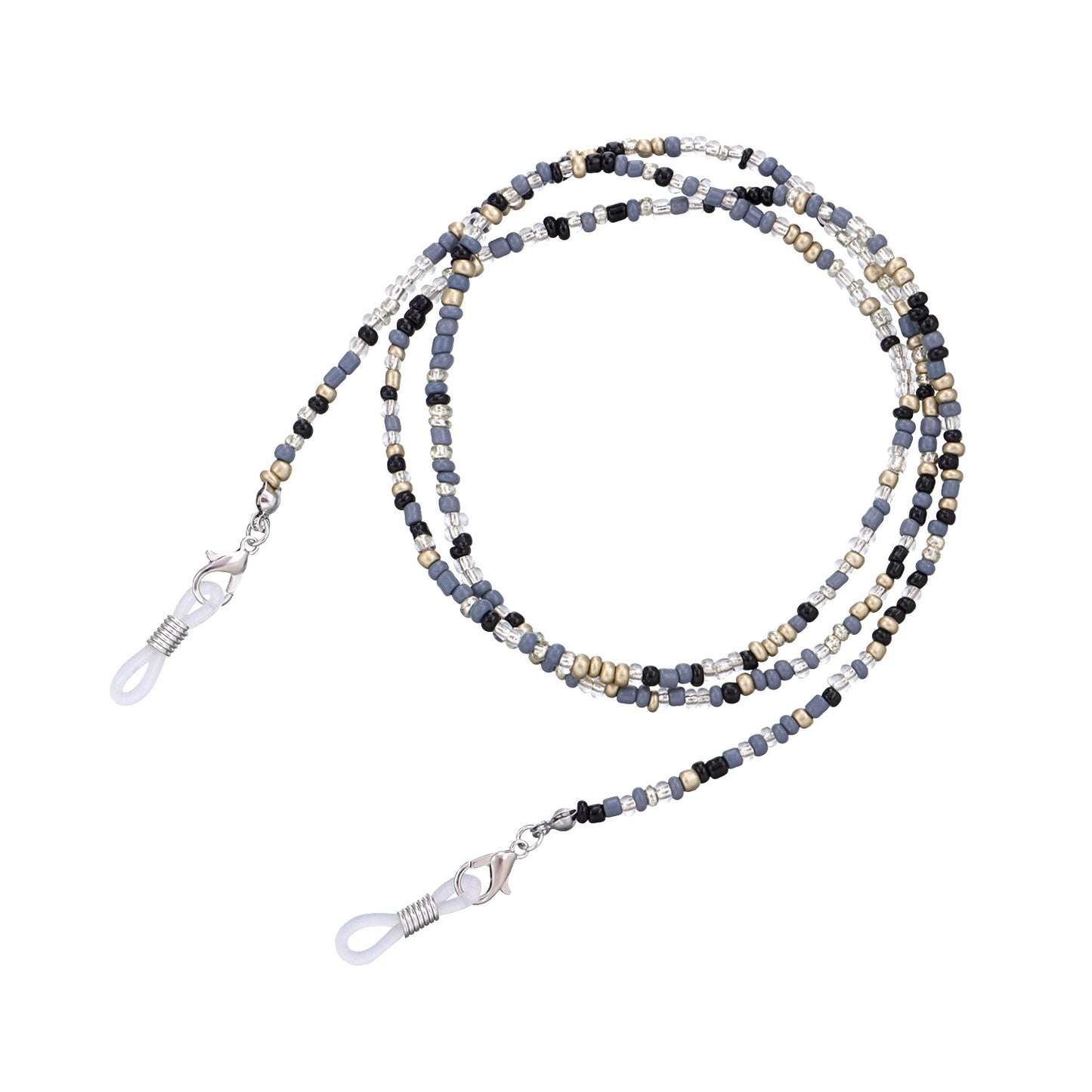 Jewelry multifunctional fashion rice bead glasses chain ladies all-match temperament mask non-slip anti-lost chain
