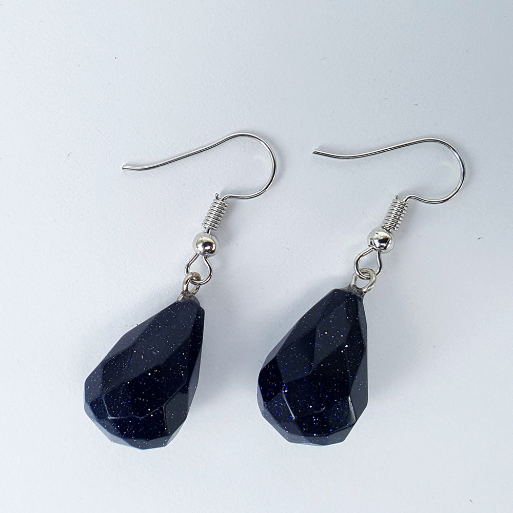 Creative natural opal earrings earrings alloy earrings full cut water drop boutique earrings for domestic sale