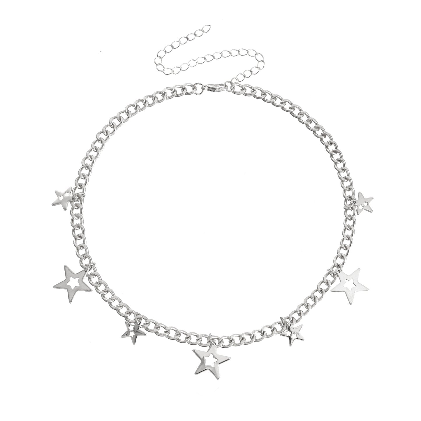 Jewelry Creative Gold Star Pendant Exaggerated Personality Versatile Ladies Necklace