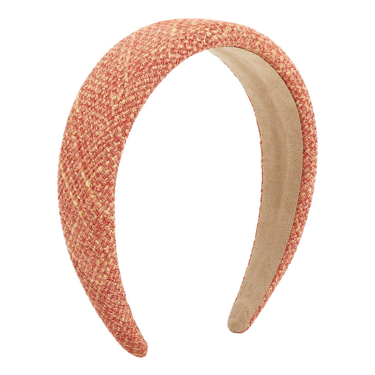 F5285 Widened Retro Simple Knitted Headband High Skull Top French Light Luxury Sen Department Girl Heart Headband