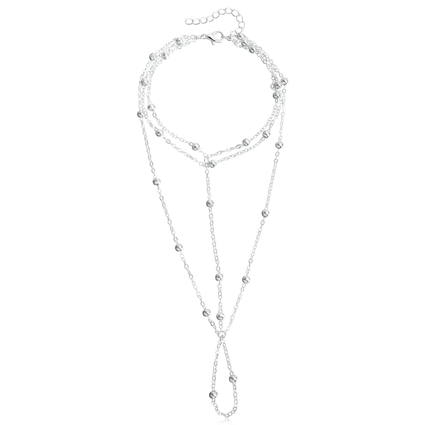 Jewelry Ladies Mini Metal Ball Anklet Atmospheric Alloy Boutique