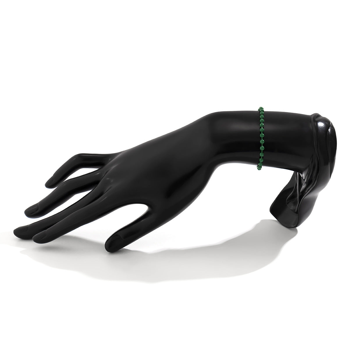 Jewelry Personality Fashion Colorful Copper Bead Chain Necklace Hip Hop Cold Metal Necklace Female