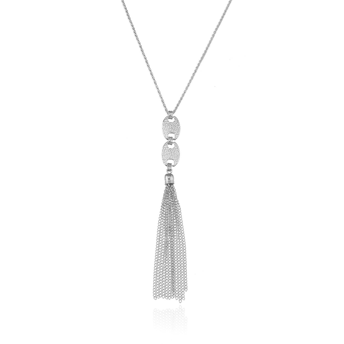 Jewelry Pig Nose Long Tassel Pendant Necklace Female Fashion Simple Chain Necklace Sweater Chain