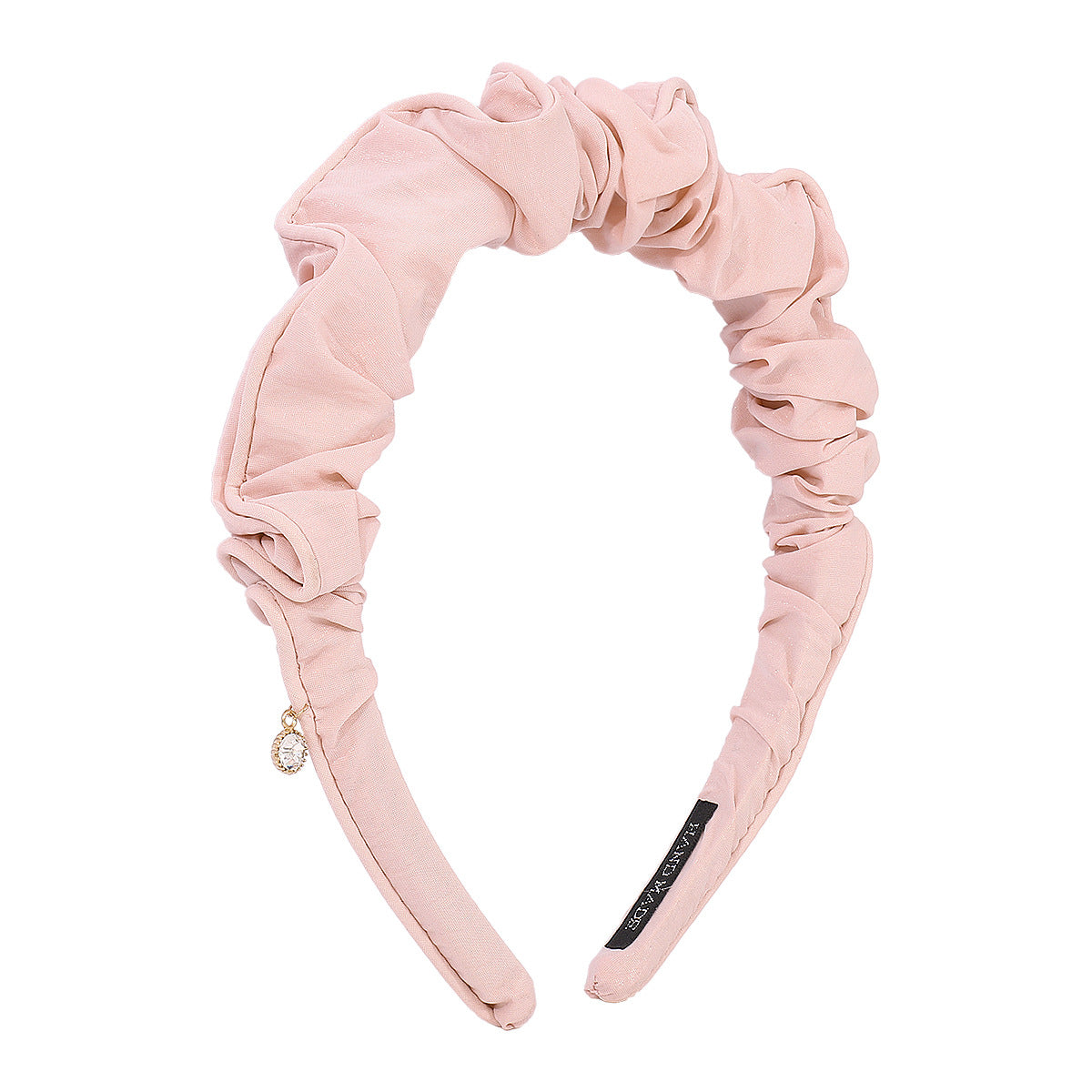F493 jewelry simple small fresh pure color folded headband fashion commuting out fabric headband