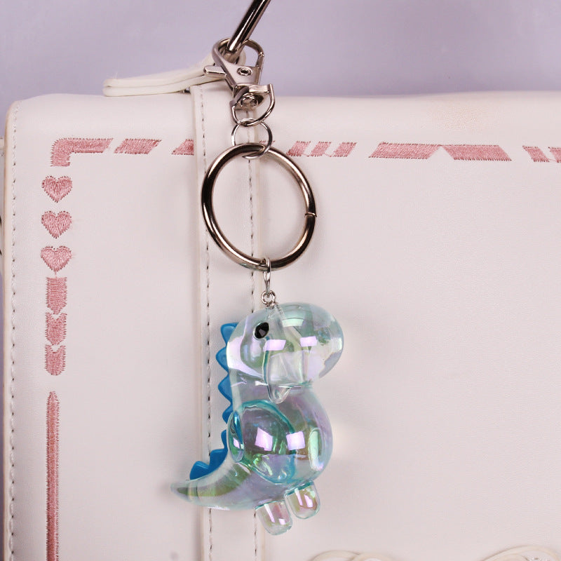 Creative trend small gift cartoon small dinosaur key chain pendant doll car couple bag pendant accessories
