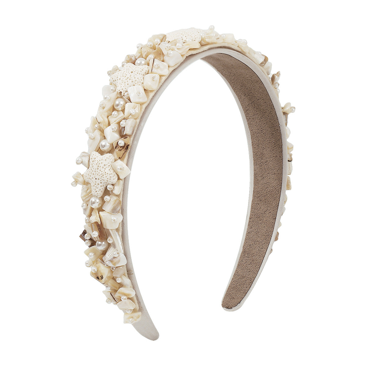 F465 Baroque heavy industry candy-colored headband imitation pearl stone girl heart wide-brimmed retro headband female