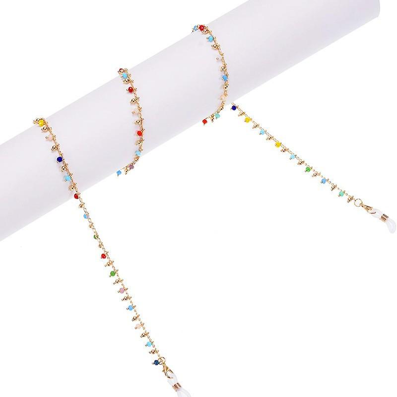 Jewelry Colored Acrylic Beads Sunglasses Glasses Chain Lanyard Versatile Simple Anti-lost Mask Lanyard