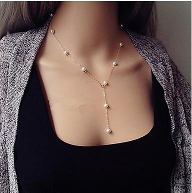 Jewelry Fashion Personality Various Wearing Methods Pearl Combination Necklace Necklace