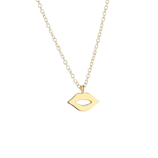 Jewelry Sexy Lips Necklace Exaggerated Personality Mouth Clavicle Chain