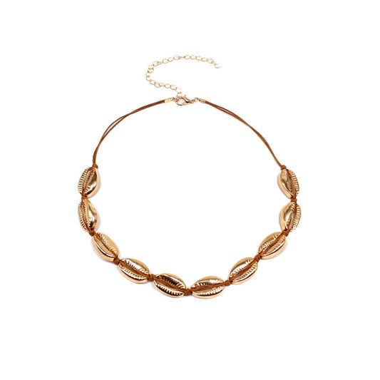 Jewelry bohemian fashion all-match necklace alloy shell necklace female