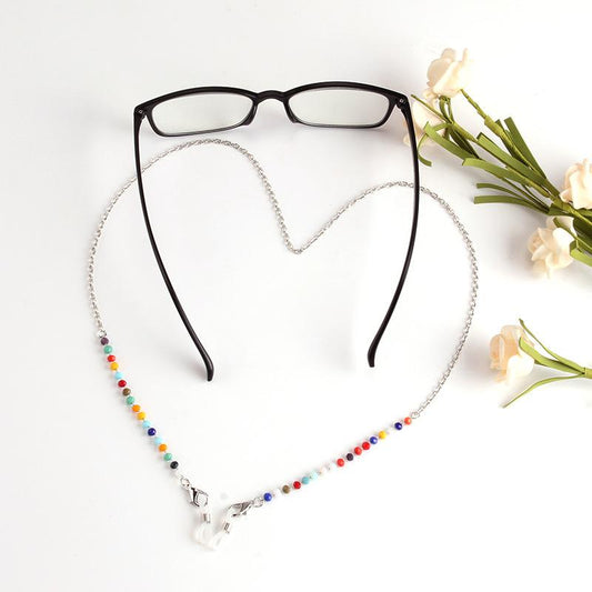 ins metal glasses chain simple mask chain fashion female glasses rope sunglasses anti-lost hanging neck chain accessories chain