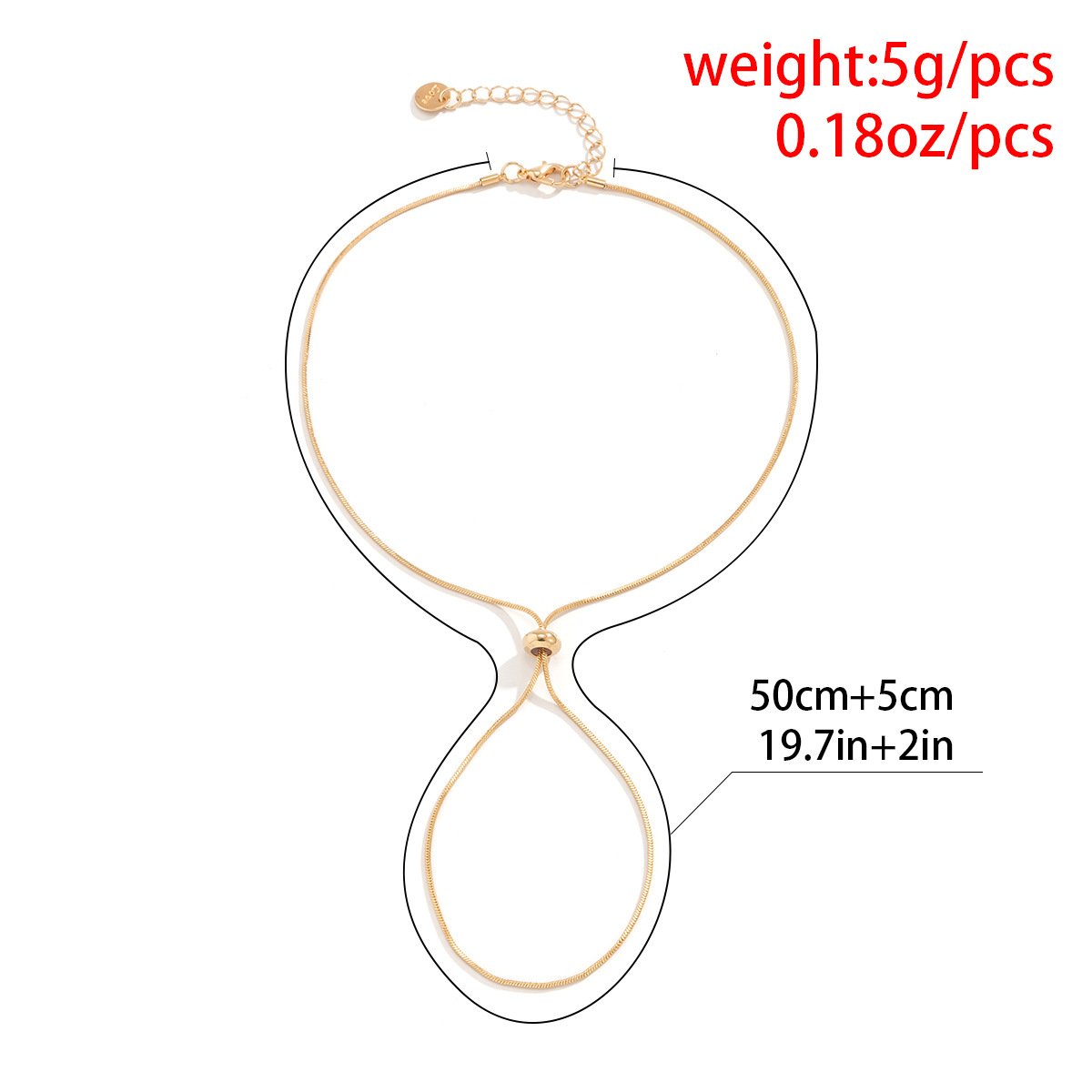 Jewelry Design Sense Metal Cross Chain Anklet Personality Adjustable Snake Bone Chain High Heels Decoration