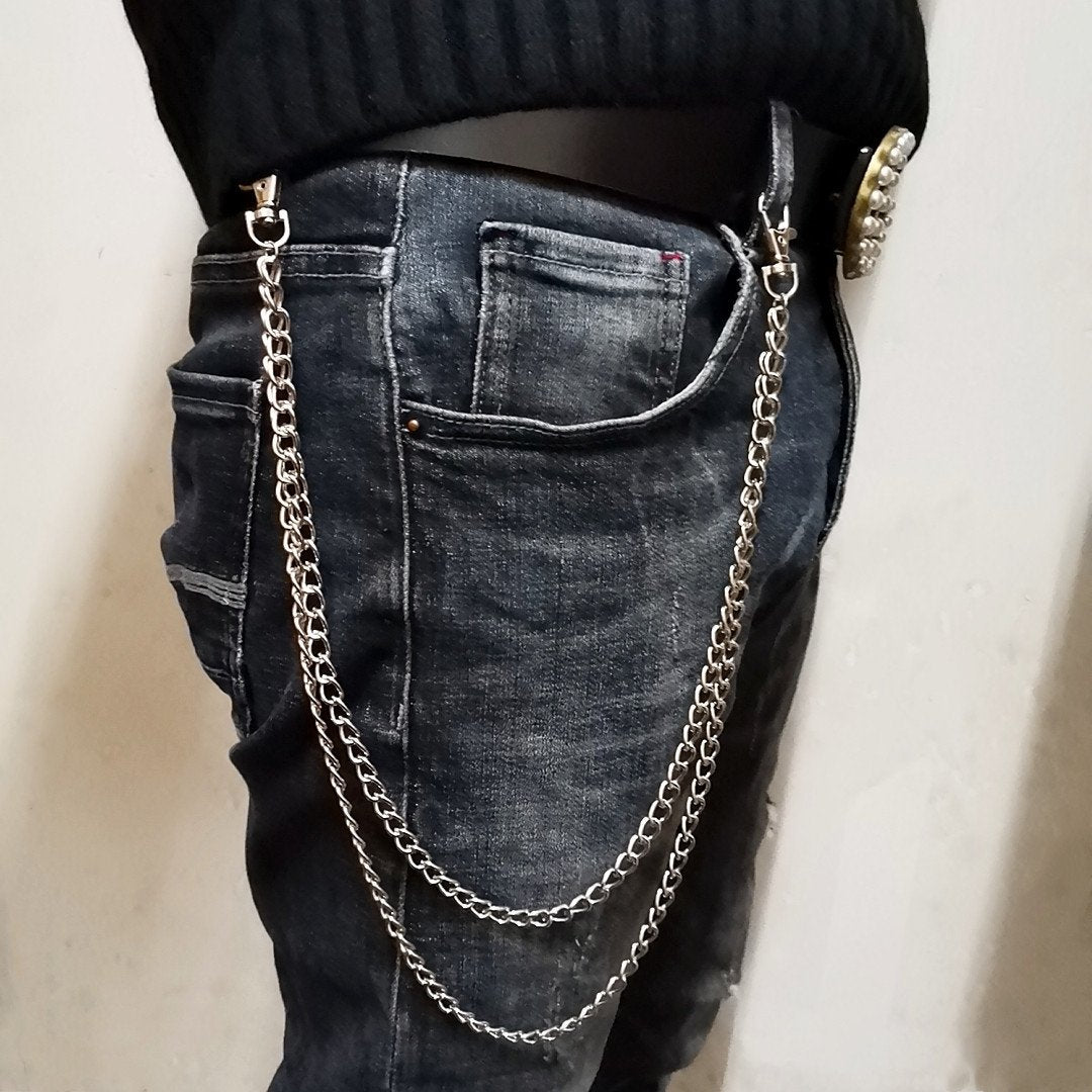 Belt female punk jk accessories chain pants chain belt female cool ins with short skirt decoration jeans pants chain