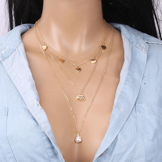 Diamond Butterfly Necklace Female Pendant Clavicle Chain Ins Light Luxury Niche Design Sense