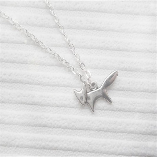 Fashion Explosion Jewelry Personality Creative Cute Little Fox Animal Pendant Exquisite Clavicle Chain Jewelry