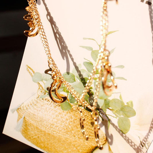 Hair Jewelry Moon Star Multilayer Chain Metal Head Chain Hair Accessories Women's Head Chain