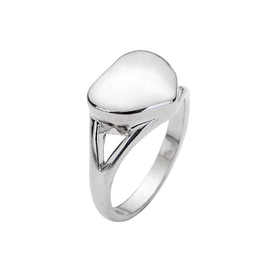 Peach heart-shaped ring animal urn ring fashion love-shaped hand jewelry