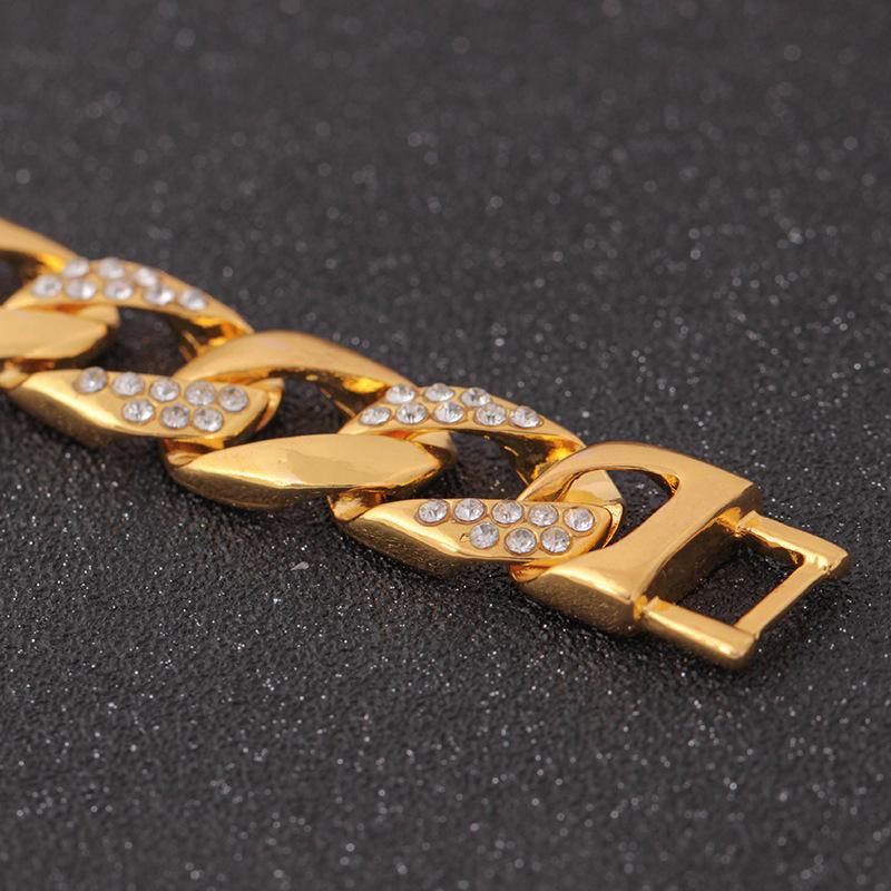 Fashion Gold Plated Diamond Hollow Bracelet eaby High Quality Bracelet Hand Jewelry