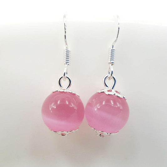 Ze Tian Ji Mo Yu Opal Ancient Earrings Retro Palace Hanfu Earrings Net Red Explosive Jewelry Stall