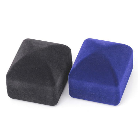 Exquisite velvet gift box jewelry box necklace box square jewelry box earring ring box