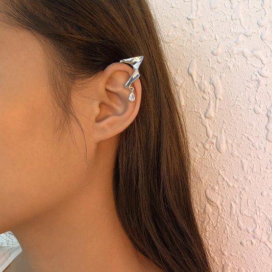 E1155 Jewelry Irregular Personality Diamond Earrings Trendy Street Style Earrings