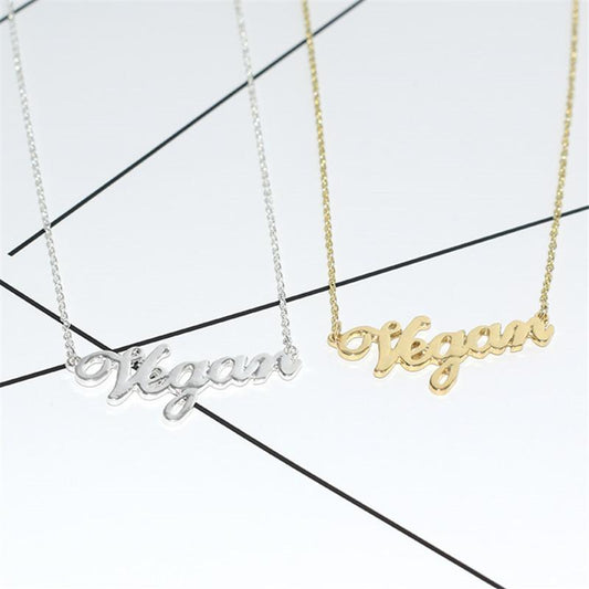 The year's hottest jewelry symbol of vegetarianism Vegan Vegan