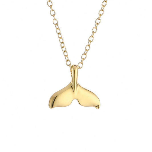 Goodbye Ex 3 Lin Jia Tong Necklace Mermaid Fishtail Necklace Whale Tail Pendant Dolphin Shark Tail