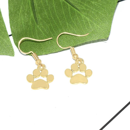 Specially for jewelry animal cat dog paw dog print earrings earrings female ear hook palm print earrings