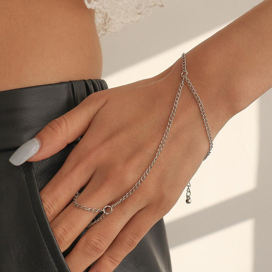 B1538 Jewelry Simple Small People Design Fashion Jewelry Creative Retro Geometric Temperament Bracelet Female