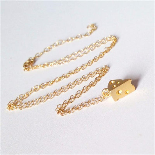 Jewelry Good Friend Set Chain Eight Petals Mosaic Cheese Pendant Necklace Explosive Special Offer