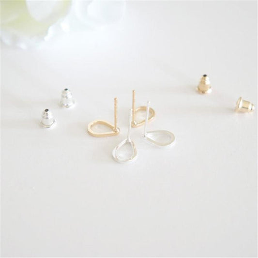 Earrings Simple Water Drop Shape Stud Earrings Classic Versatile Female Stud Earrings