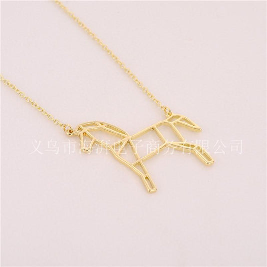 Year Jewelry Unicorn Pony Necklace Pendant