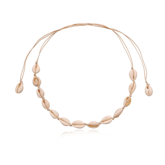 Item Jewelry Fashion Shell Necklace Female Popular Hand Knotted Clavicle Chain