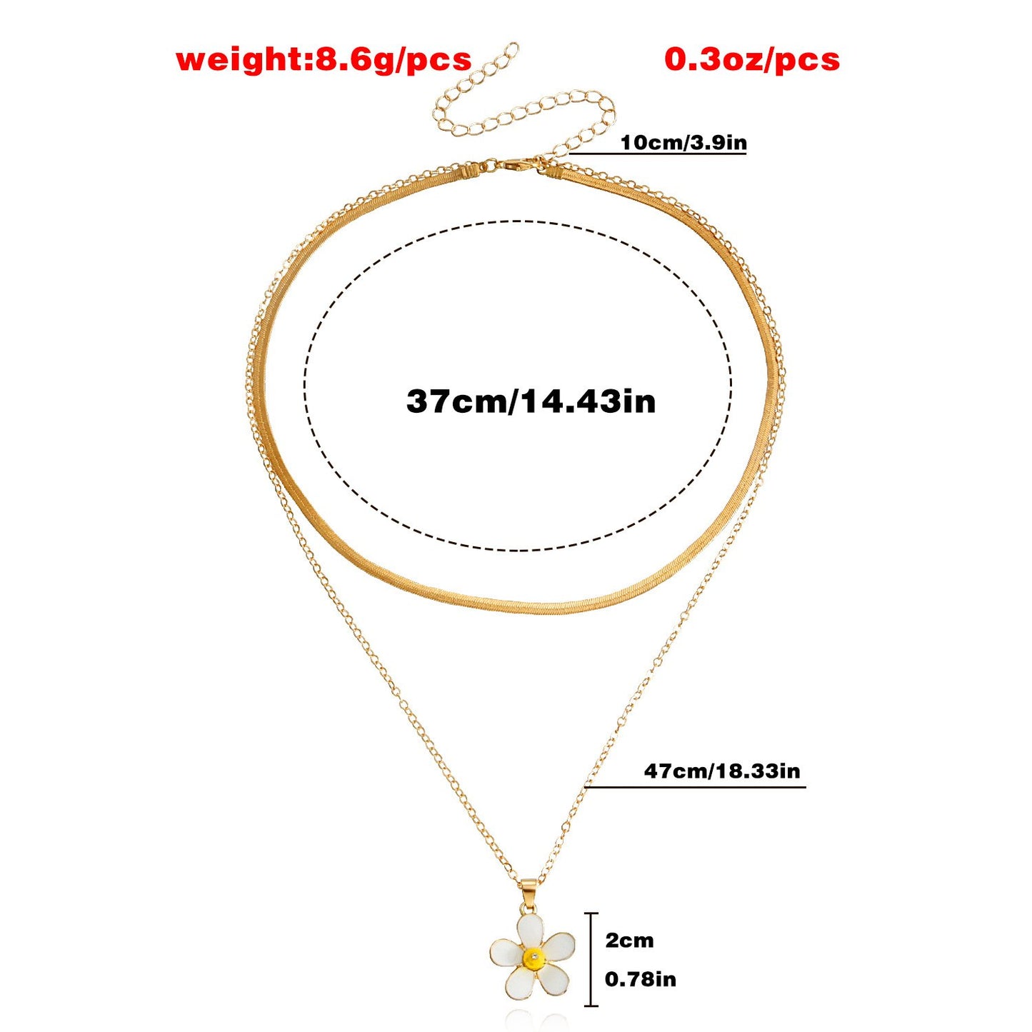 Jewelry Sunflower Fresh Simple Pendant Clavicle Chain Necklace Female Niche Design Sense Necklace
