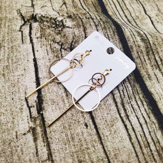 Metal earrings ear clip without ear hole ear bone clip female earring clip no hole no hole earring ear hanging popular