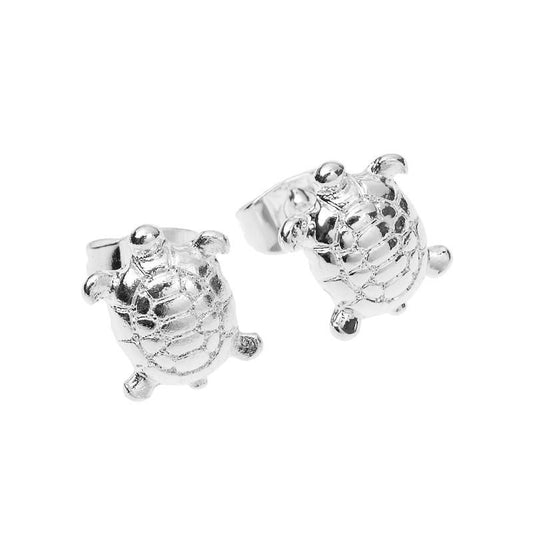 Fashion personality cute animal turtle earrings men and women couple earrings,