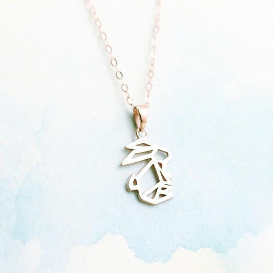 Explosive cute rabbit necklace women's accessories