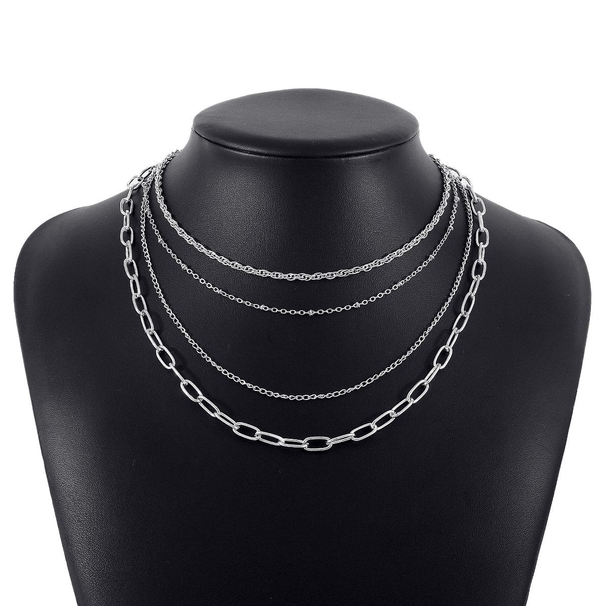 N1239 Necklace Simple Geometric Chain Necklace Personality Mix and Match Necklace Women