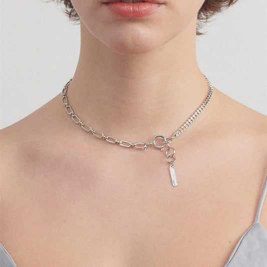 Designer tassel pendant jewelry flash diamond crystal collar necklace choker cold collarbone chain