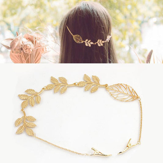 2 yuan hair accessories fashion flower butterfly headband leaf clip tassel chain headband
