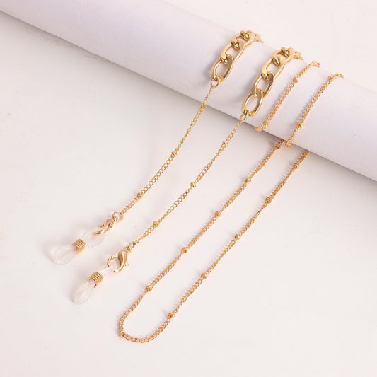 Mask hanging chain glasses hanging chain glasses chain mask chain glasses metal hanging chain metal chain