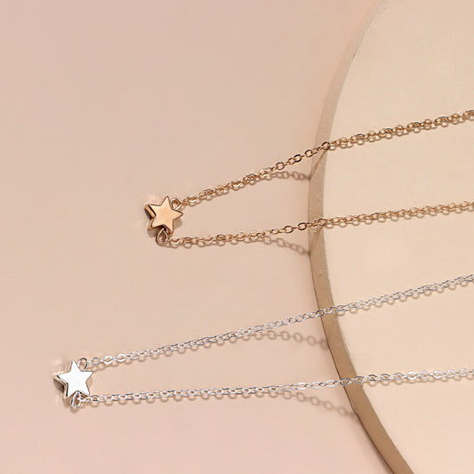 Fashion Jewelry Gold Pentagram Waist Chain BodyChain Bikini Chain Women