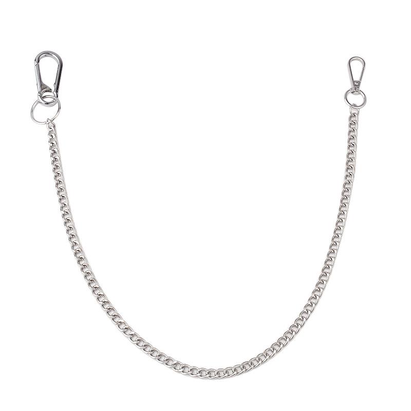 Trendy rock metal ring chain punk single chain trendy personality all-match pants chain