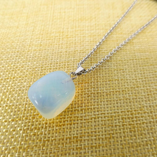 Candy Pendant Natural Stone Clavicle Chain Crystal Necklace Creative Jewelry Pure Men and Women